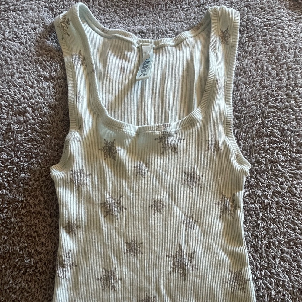 SKIMS COTTON RIB TANK AND LEGGINGS